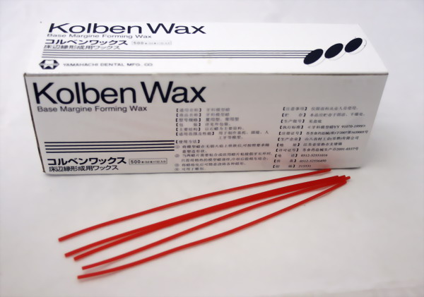 Воск для формирования краёв базиса Kolben Wax