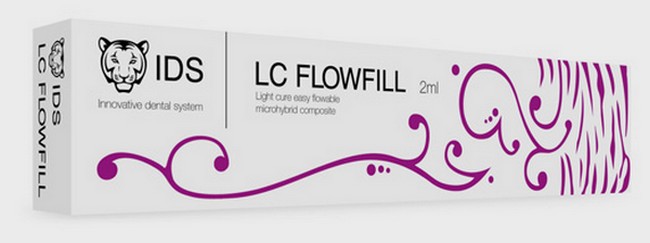 LC FLOWFILL текучий микрогибридный композит, шприц 2мл+3 канюли