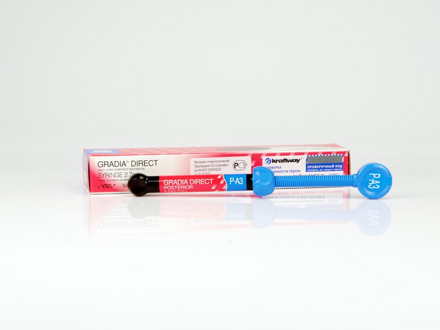 Gradia Direct Posterior cветоотверждаемый гибридный композит, 4.7г