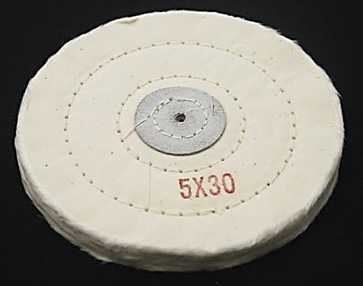 Круг полировочный, бязевый, 127 мм, 30 слоев