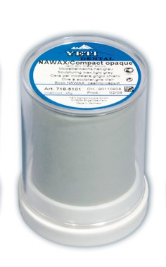 Воск моделировочный NAWAX COMPACT, светло-серый, 45 г