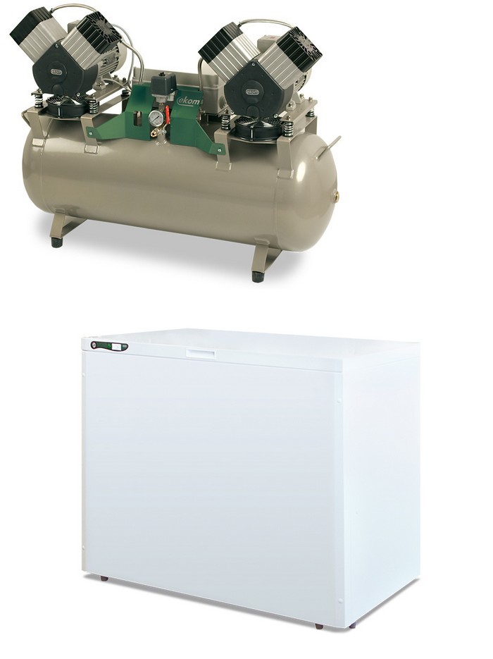 Компрессор стоматологический DK50 2x2V/110S/M