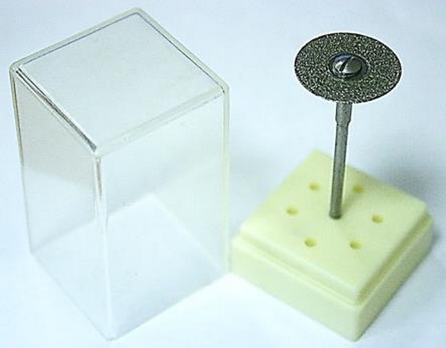 Диск сепарационный алмазный двусторонний, D-22 mm., H-0.3 mm,1шт