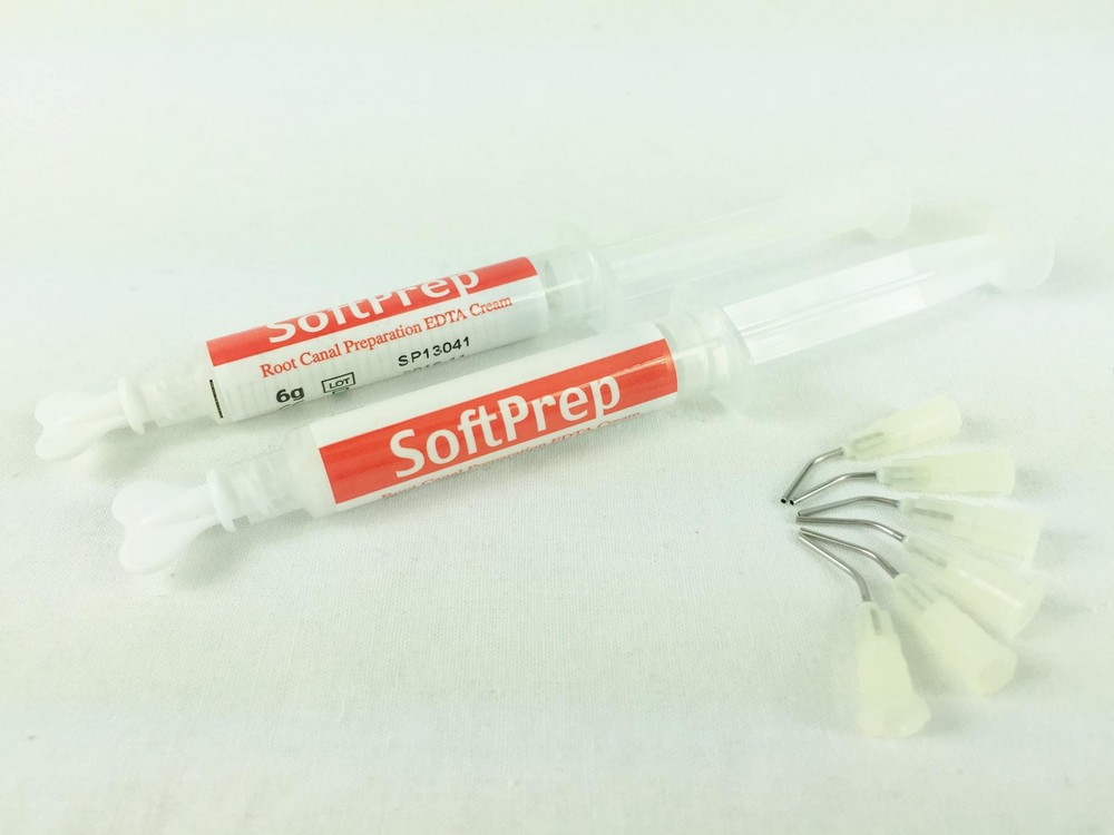 SoftPrep гель для обработки корневых каналов с ЭДТА, 6 г.х 2 шприца