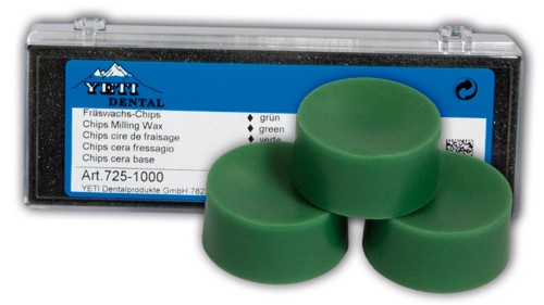 Воск фрезерный THOWAX MILLING, 3х20г, зеленый