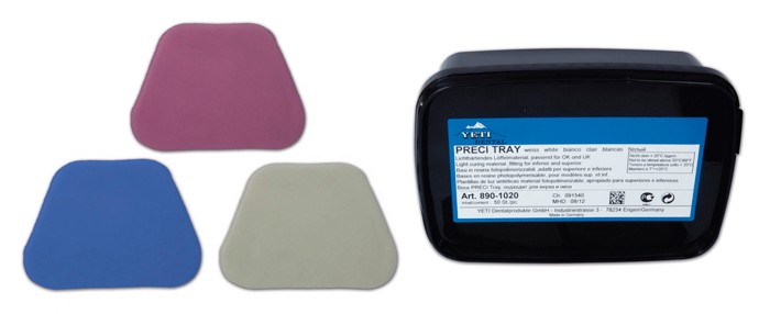 Материал светоотверждаемый Preci Tray, розовый