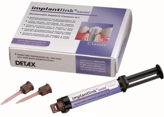Цемент Implantlink semi Classic для долговременной фиксации, 5 мл