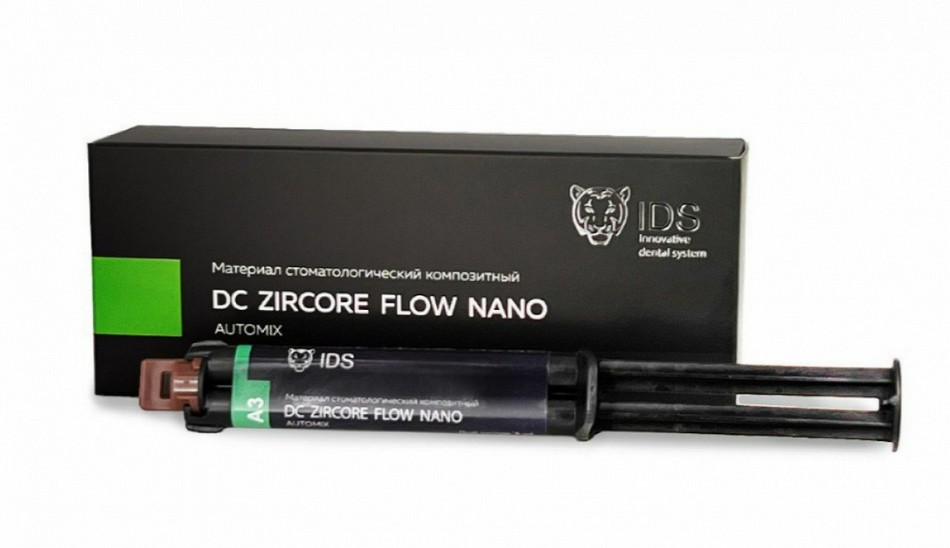 DC Zircore Flow Nano - композит двойного отверждения с наночастицами